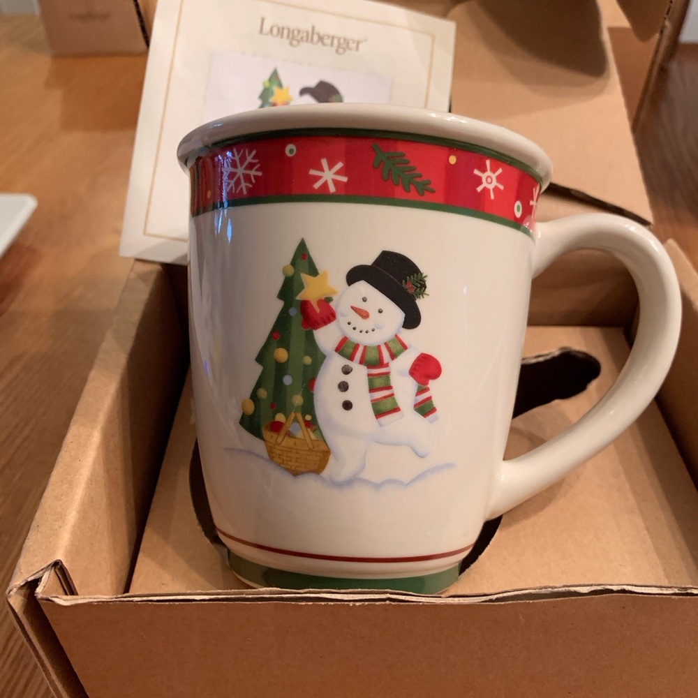 Longaberger Holiday Mug